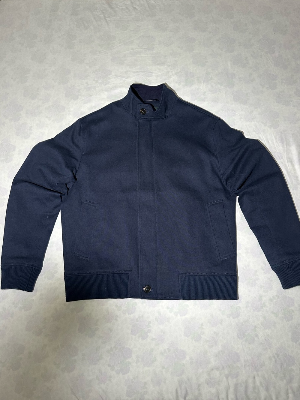 Rodd & Gunn Cambrian Dark Navy Twill
Bomber Jacket Size L